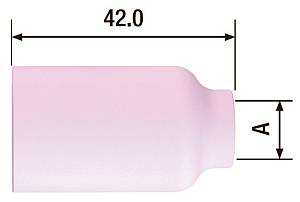 FUBAG Сопло керамическое для газовой линзы №4 ф6 FB TIG 17-18-26 (2 шт.)