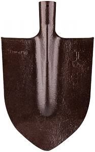 Лопата штыковая, рельсовая сталь Р65 (М76), без черенка "ПЗИ" 220х280 мм Покровский завод инструментов