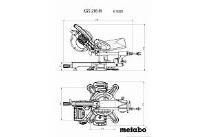 KGS 216 M Торцовочная пила Metabo (619260250)
