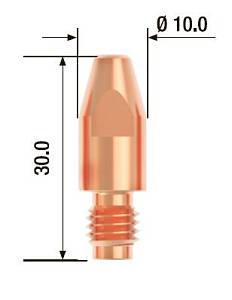 FUBAG Контактный наконечник M8х30 мм ECU D=1.2 мм (10 шт.)